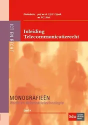 Omslag van Inleiding telecommunicatierecht