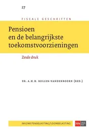 Omslag van Pensioen en de belangrijkste toekomstvoorzieningen
