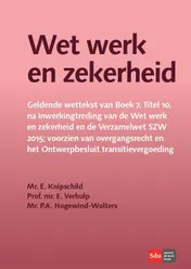 Omslag van Wet werk en zekerheid