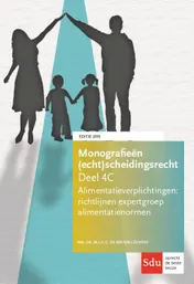 Omslag van Alimentatieverplichtingen richtlijnen werkgroep alimentatienormen