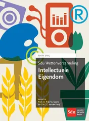 Omslag van Sdu wettenverzameling intellectuele eigendom