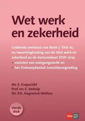 Omslag van Wet werk en zekerheid
