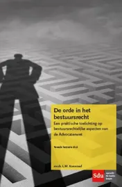 Omslag van De orde in het bestuursrecht