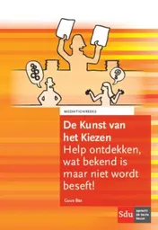 Omslag van De kunst van het kiezen