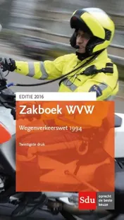 Omslag van Zakboek wegenverkeerswet 1994