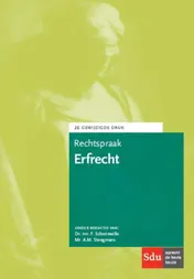 Omslag van Rechtspraak erfrecht