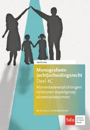 Omslag van Alimentatieverplichtingen: richtlijnen werkgroep alimentatienormen