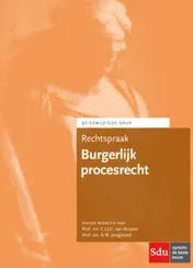 Omslag van Rechtspraak burgerlijk procesrecht