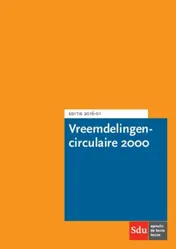 Omslag van Vreemdelingencirculaire 2000
