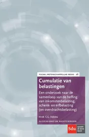 Omslag van Cumulatie van belastingen