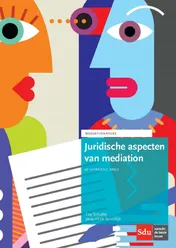Omslag van Juridische aspecten van mediation