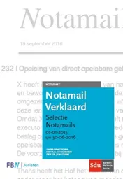 Omslag van Notamail Verklaard