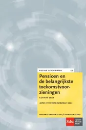 Omslag van Pensioen en de belangrijkste toekomstvoorzieningen