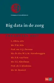 Omslag van Big data in de zorg