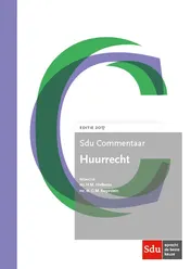 Omslag van Sdu Commentaar Huurrecht.