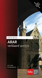 Omslag van ARAR verklaard 2017-2