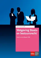 Omslag van 2017-2018 deel A van Staats- en bestuursrecht