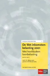 Omslag van De Wet Inkomstenbelasting 2001