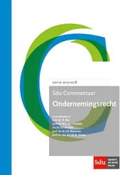 Omslag van Sdu Commentaar Ondernemingsrecht
