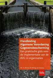 Omslag van Handleiding Algemene verordening gegevensbescherming.