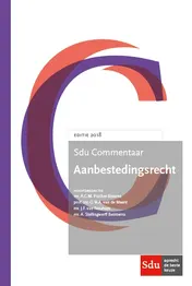 Omslag van Sdu Commentaar Aanbestedingsrecht. Editie 2018.