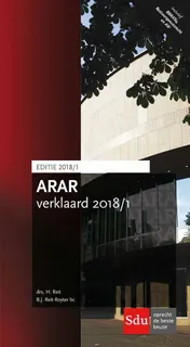 Omslag van ARAR Verklaard 2018/1