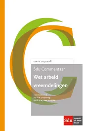 Omslag van Sdu Commentaar Wet arbeid Vreemdelingen