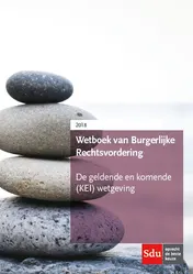 Omslag van Wetboek van Burgerlijke Rechtsvordering