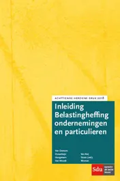 Omslag van Inleiding Belastingheffing ondernemingen en particulieren.
