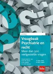 Omslag van Vraagbaak Psychiatrie en Recht
