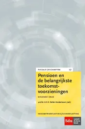 Omslag van Pensioen en de belangrijkste toekomstvoorzieningen