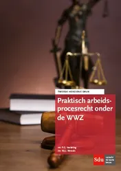 Omslag van Praktisch arbeidsprocesrecht onder de WWZ
