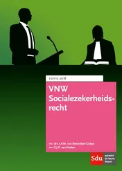 Omslag van VNW Socialezekerheidsrecht 2018