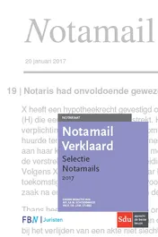 Omslag van Notamail Verklaard