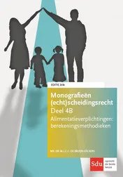 Omslag van Alimentatieverplichtingen. Berekeningsmethodieken. Editie 2018