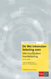 Omslag van De Wet Inkomstenbelasting 2001, Editie 2018
