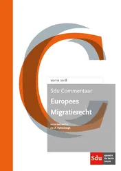 Omslag van Sdu Commentaar Europees Migratierecht. Editie 2018