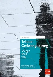 Omslag van Teksten Gedwongen Zorg. Editie 2020