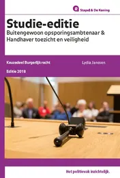 Omslag van Studie-editie BOA & HTV Keuzedeel Burgerlijk Recht
