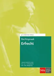 Omslag van Rechtspraak Erfrecht