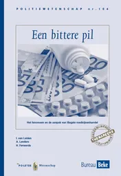 Omslag van Een bittere pil