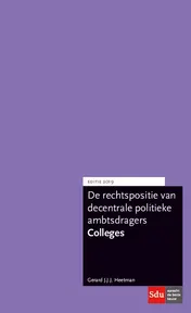Omslag van Rechtspositie Colleges 2019
