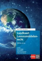 Omslag van Landkaart Levensmiddelenrecht. Editie 2019