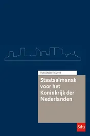 Omslag van Staatsalmanak voor het Koninkrijk der Nederlanden