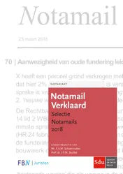 Omslag van Notamail Verklaard. Editie 2019