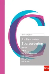 Omslag van Sdu Commentaar Strafvordering. Editie 2019-2020 (set 2 ex.)