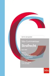 Omslag van Sdu Commentaar Strafrecht. Editie 2019-2020