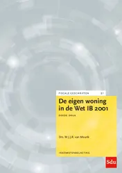 Omslag van De eigen woning in de Wet IB 2001. Editie 2020