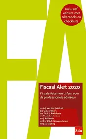 Omslag van Fiscaal Alert 2020