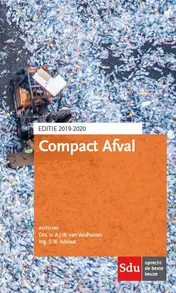 Omslag van Compact Afval. Editie 2019-2020